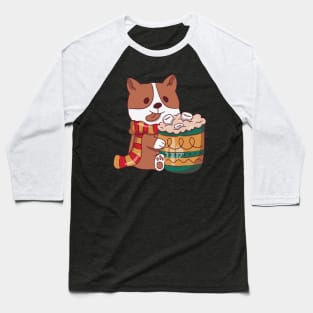 Cute dog Christmas gift Baseball T-Shirt